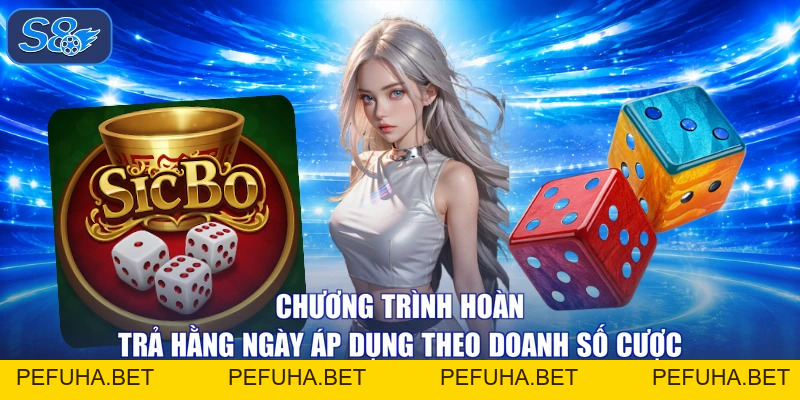 Sicbo - S8 Hoàn Trả Lên Đến 2% Cho Mọi Đơn Cược Mỗi Ngày